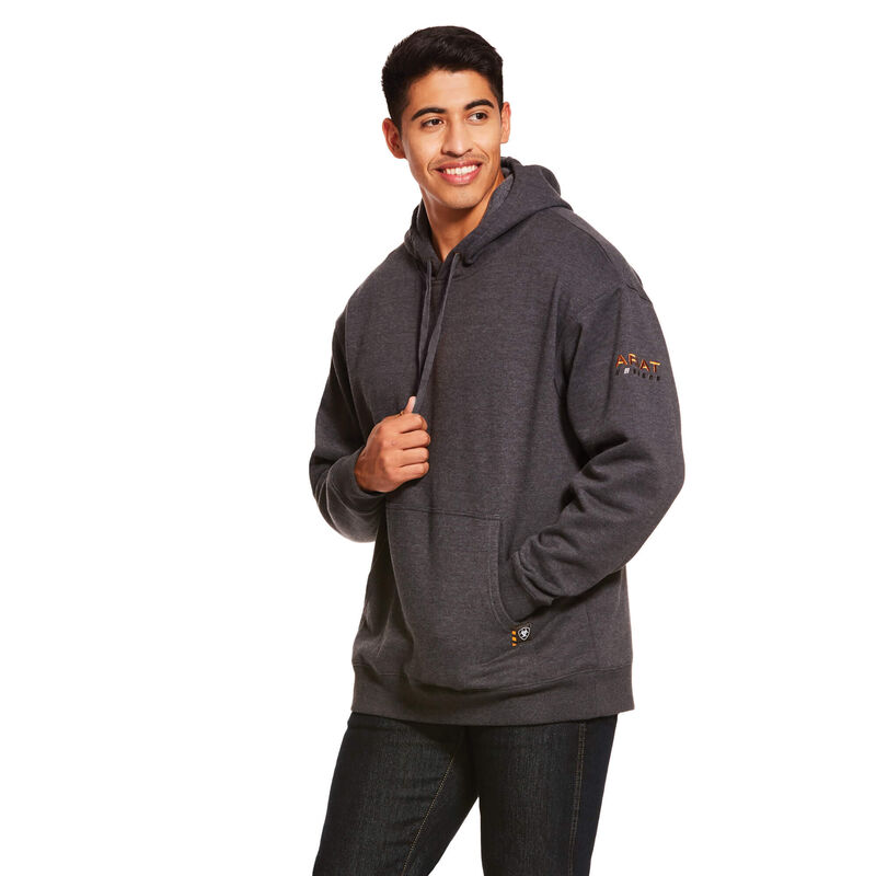 Ariat Hoodie Herren - Rebar Workman DunkelGrau ( LGCUO-8740 )